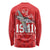 Tuskegee Airmen Red Tails Long Sleeve Shirt African American Pilots Heritage Red Style - Wonder Print Shop