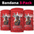 Tuskegee Airmen Red Tails Neck Gaiter African American Pilots Heritage Red Style - Wonder Print Shop