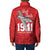 Tuskegee Airmen Red Tails Padded Jacket African American Pilots Heritage Red Style - Wonder Print Shop
