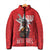 Tuskegee Airmen Red Tails Padded Jacket African American Pilots Heritage Red Style - Wonder Print Shop
