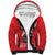 Tuskegee Airmen Red Tails Sherpa Hoodie African American Pilots Heritage Red Style - Wonder Print Shop