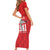 Tuskegee Airmen Red Tails Short Sleeve Bodycon Dress African American Pilots Heritage Red Style - Wonder Print Shop