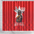 Tuskegee Airmen Red Tails Shower Curtain African American Pilots Heritage Red Style - Wonder Print Shop