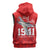 Tuskegee Airmen Red Tails Sleeveless Hoodie African American Pilots Heritage Red Style - Wonder Print Shop