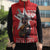 Tuskegee Airmen Red Tails Sleeveless Puffer Jacket African American Pilots Heritage Red Style - Wonder Print Shop