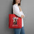 Tuskegee Airmen Red Tails Tote Bag African American Pilots Heritage Red Style - Wonder Print Shop