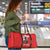 Tuskegee Airmen Red Tails Travel Bag African American Pilots Heritage Red Style - Wonder Print Shop