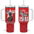 Tuskegee Airmen Red Tails Tumbler With Handle African American Pilots Heritage Red Style - Wonder Print Shop