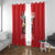 Tuskegee Airmen Red Tails Window Curtain African American Pilots Heritage Red Style - Wonder Print Shop