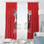 Tuskegee Airmen Red Tails Window Curtain African American Pilots Heritage Red Style - Wonder Print Shop