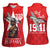 Tuskegee Airmen Red Tails Women Sleeveless Polo Shirt African American Pilots Heritage Red Style - Wonder Print Shop