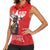Tuskegee Airmen Red Tails Women Sleeveless Polo Shirt African American Pilots Heritage Red Style - Wonder Print Shop