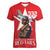 Tuskegee Airmen Red Tails Women V-Neck T-Shirt African American Pilots Heritage Red Style - Wonder Print Shop