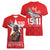 Tuskegee Airmen Red Tails Women V-Neck T-Shirt African American Pilots Heritage Red Style - Wonder Print Shop