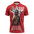 Tuskegee Airmen Red Tails Zipper Polo Shirt African American Pilots Heritage Red Style - Wonder Print Shop