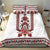 Ukraine Unity Day Bedding Set The Trident With Folk Pattern - Wonder Print Shop