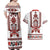Ukraine Unity Day Couples Matching Off Shoulder Maxi Dress and Hawaiian Shirt The Trident With Folk Pattern - Wonder Print Shop