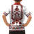 Ukraine Unity Day Hawaiian Shirt The Trident With Folk Pattern - Wonder Print Shop