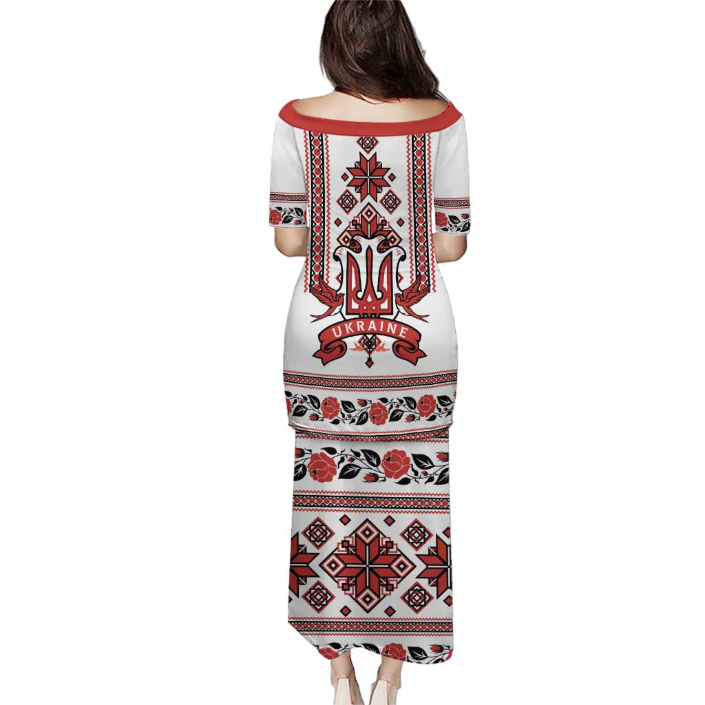 Ukraine Unity Day Puletasi The Trident With Folk Pattern - Wonder Print Shop