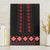 Red Ukraine Folk Patterns Canvas Wall Art - Wonder Print Shop
