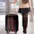 Red Ukraine Folk Patterns Luggage Cover - Wonder Print Shop