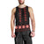 Red Ukraine Folk Patterns Men Tank Top - Wonder Print Shop