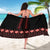 Red Ukraine Folk Patterns Sarong - Wonder Print Shop