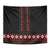 Red Ukraine Folk Patterns Tapestry - Wonder Print Shop