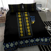 Yellow Ukraine Folk Patterns Bedding Set - Wonder Print Shop