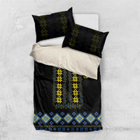Yellow Ukraine Folk Patterns Bedding Set - Wonder Print Shop