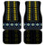 Yellow Ukraine Folk Patterns Car Mats - Wonder Print Shop