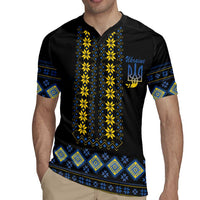 Yellow Ukraine Folk Patterns Rugby Jersey - Wonder Print Shop