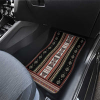 Serbia Folk Pattern Car Mats God of Justice - Wonder Print Shop