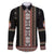 Serbia Folk Pattern Family Matching Puletasi and Hawaiian Shirt God of Justice - Wonder Print Shop