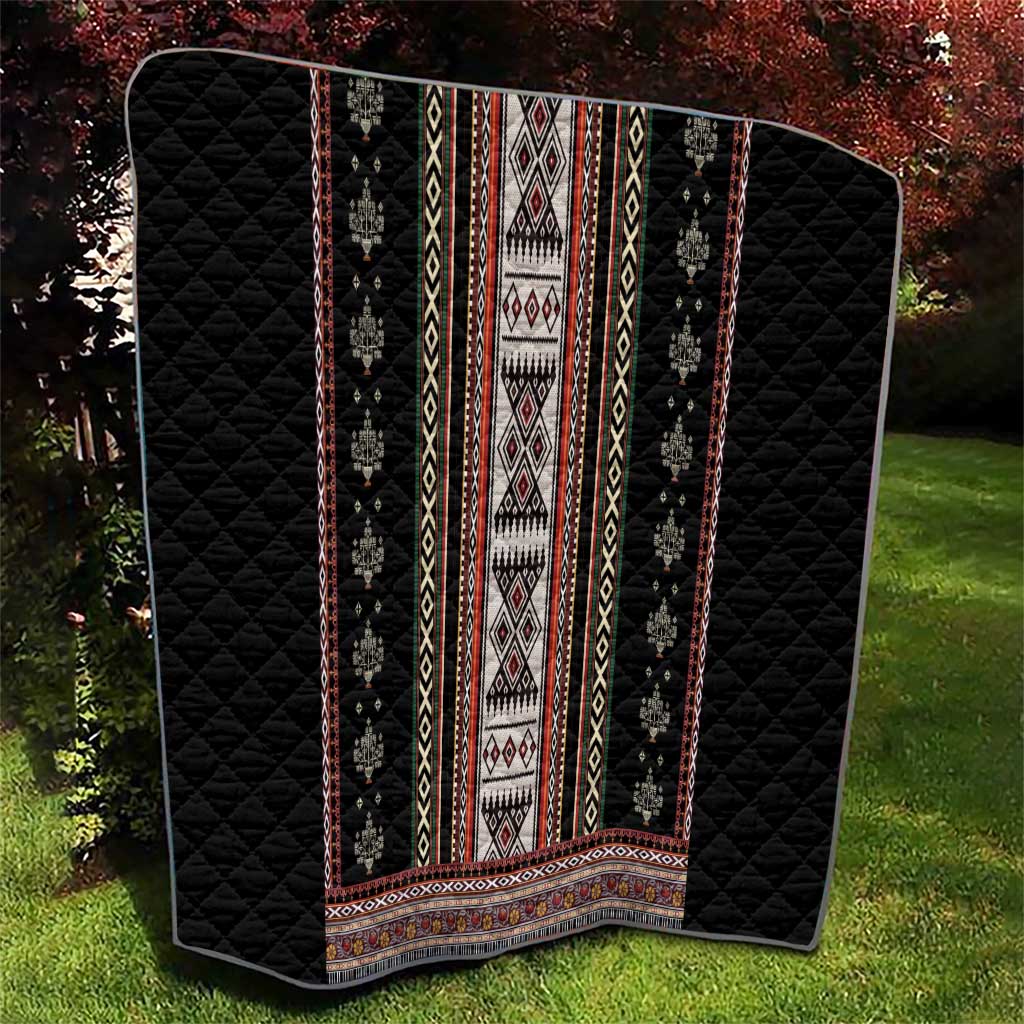 Serbia Folk Pattern Quilt God of Justice - Wonder Print Shop