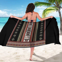 Serbia Folk Pattern Sarong God of Justice - Wonder Print Shop