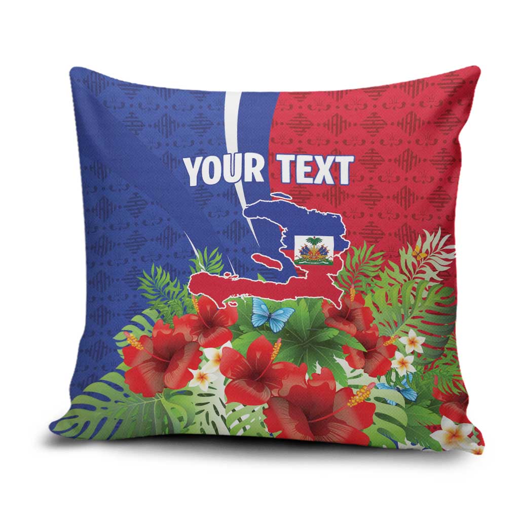 Personalized Afro-Haitians Tropical Pillow Cover Fleur-De-Lis Veves Motif - Wonder Print Shop