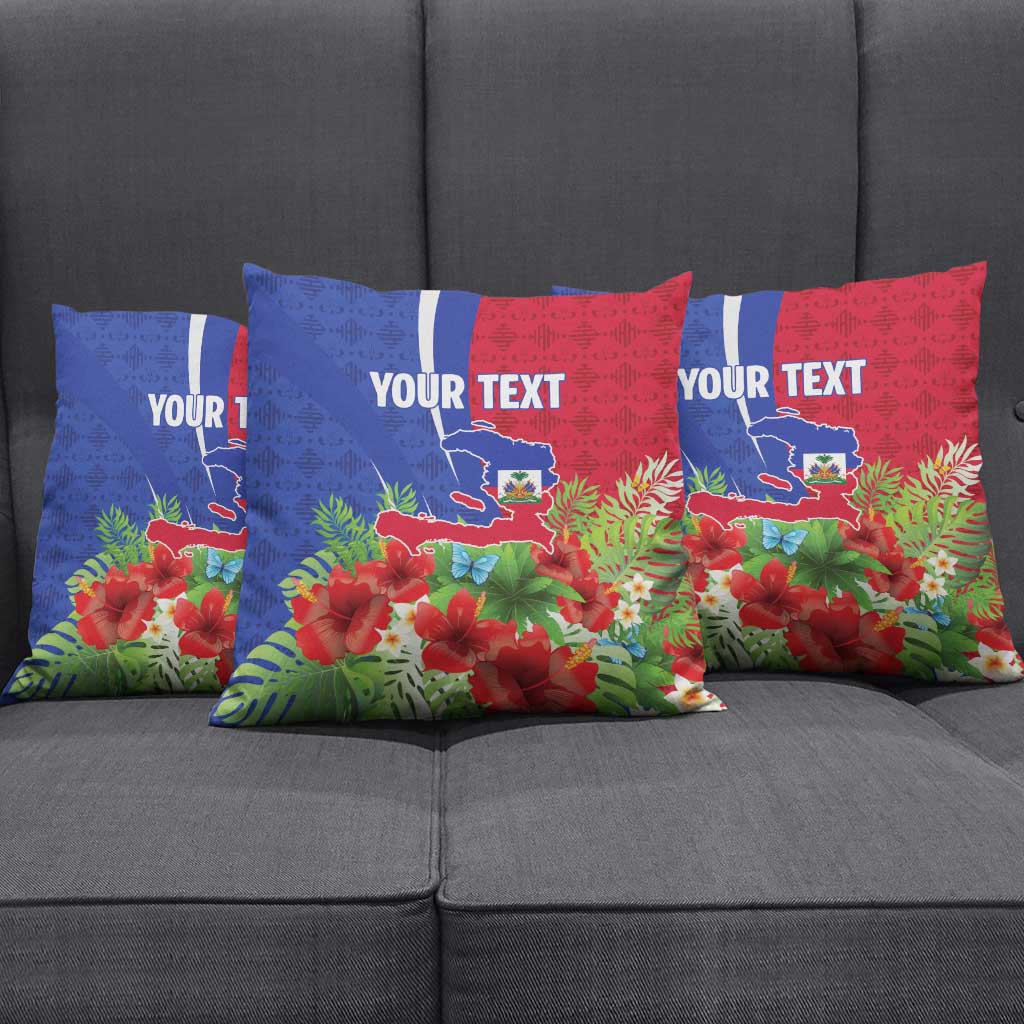 Personalized Afro-Haitians Tropical Pillow Cover Fleur-De-Lis Veves Motif - Wonder Print Shop