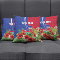 Personalized Afro-Haitians Tropical Pillow Cover Fleur-De-Lis Veves Motif - Wonder Print Shop