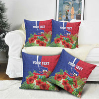 Personalized Afro-Haitians Tropical Pillow Cover Fleur-De-Lis Veves Motif - Wonder Print Shop
