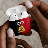 Afro-Haitians Empire of Haiti 1804-1806 AirPods Case Fleur-De-Lis Veves Motif - Wonder Print Shop