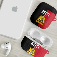 Afro-Haitians Empire of Haiti 1804-1806 AirPods Case Fleur-De-Lis Veves Motif - Wonder Print Shop