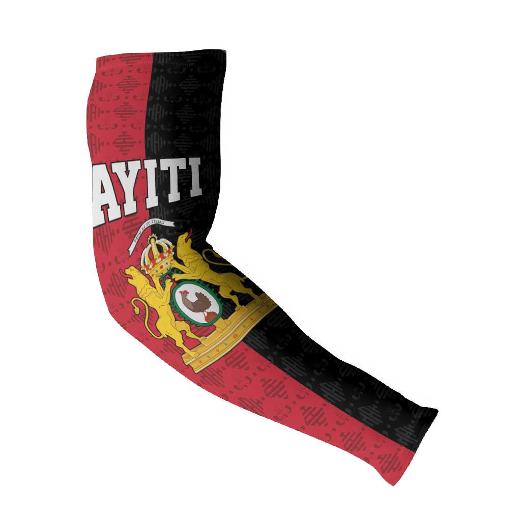 Afro-Haitians Empire of Haiti 1804-1806 Arm Sleeves Fleur-De-Lis Veves Motif - Wonder Print Shop