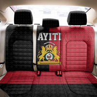 Afro-Haitians Empire of Haiti 1804-1806 Back Car Seat Cover Fleur-De-Lis Veves Motif - Wonder Print Shop