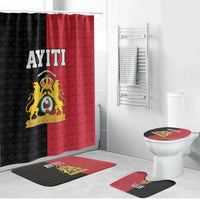 Afro-Haitians Empire of Haiti 1804-1806 Bathroom Set Fleur-De-Lis Veves Motif - Wonder Print Shop