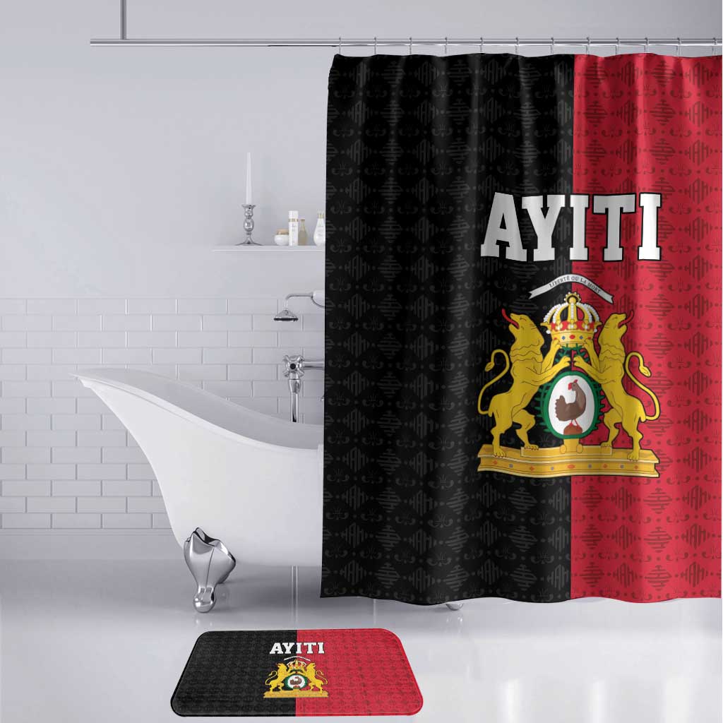 Afro-Haitians Empire of Haiti 1804-1806 Bathroom Set Fleur-De-Lis Veves Motif - Wonder Print Shop