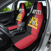 Afro-Haitians Empire of Haiti 1804-1806 Car Seat Cover Fleur-De-Lis Veves Motif - Wonder Print Shop