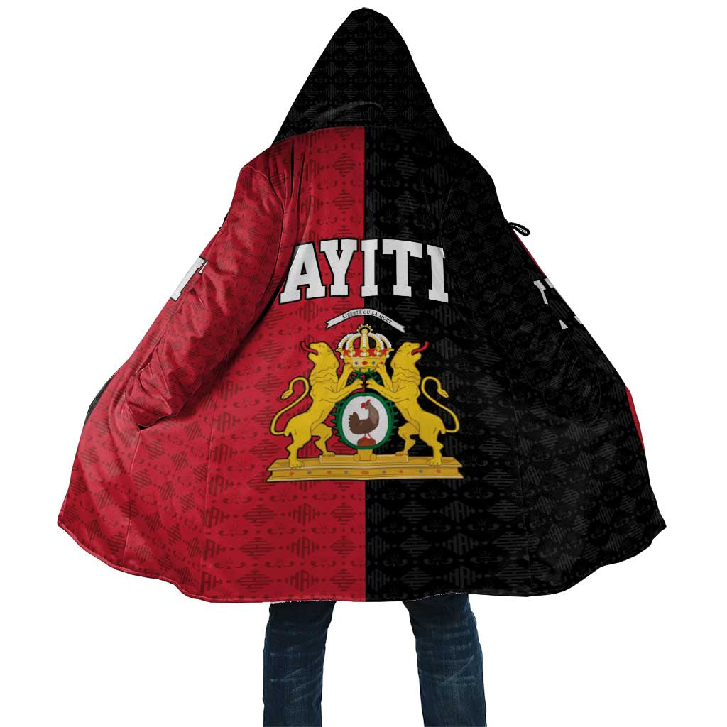 Afro-Haitians Empire of Haiti 1804-1806 Cloak Fleur-De-Lis Veves Motif - Wonder Print Shop