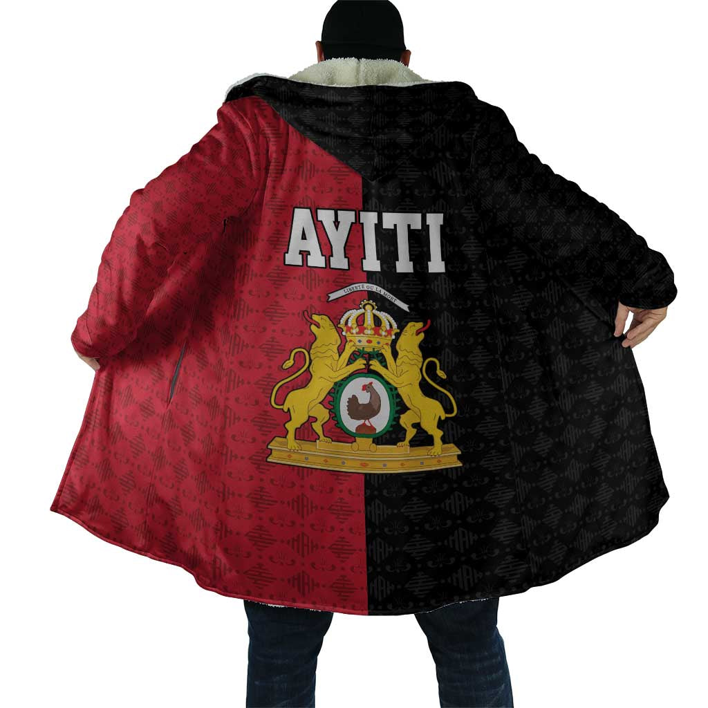 Afro-Haitians Empire of Haiti 1804-1806 Cloak Fleur-De-Lis Veves Motif - Wonder Print Shop