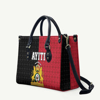 Afro-Haitians Empire of Haiti 1804-1806 Leather Bag Fleur-De-Lis Veves Motif - Wonder Print Shop